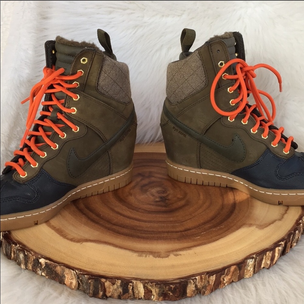 Nike sneaker boot. One of a kind!